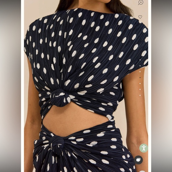 Cult Gaia Aira polka dot-pattern midi dress - Picture 4 of 4